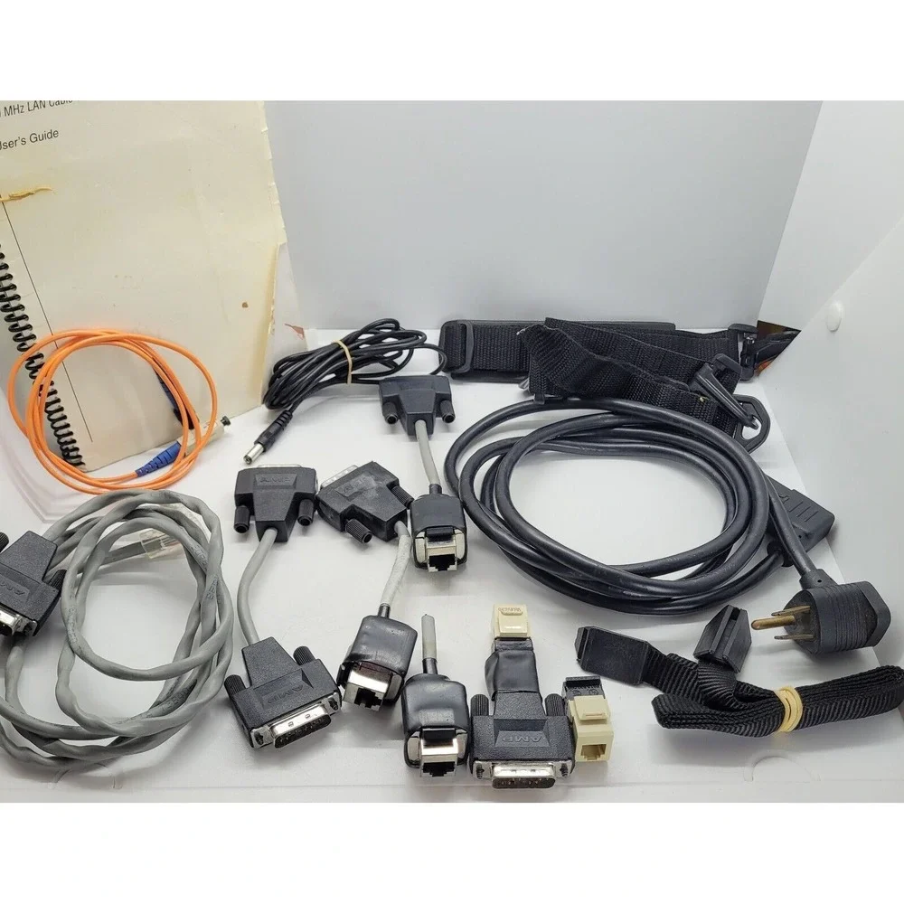 Wavetek Lantek Pro XL 100 MHz LAN Cable Tester with Accessories & Manual